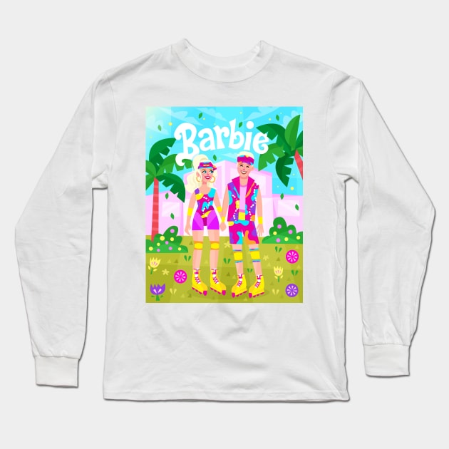 Barbie Long Sleeve T-Shirt by risarodil